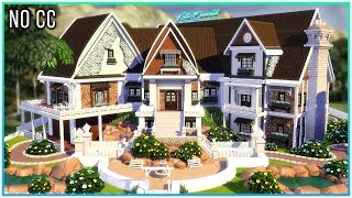 Sims 4 Speed Build  Del Sol Valley Mansion  Kate Emerald [upl. by Pergrim410]