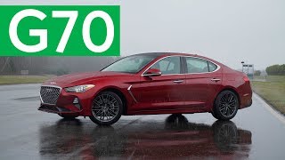 2019 Genesis G70 Quick Drive  Consumer Reports [upl. by Eirene30]