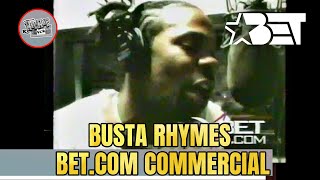 Busta Rhymes BETcom Commercial [upl. by Keyek]