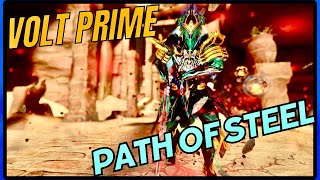 Volt Prime Solo Survival Build Warframe [upl. by Beora847]