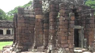 Phimai Historical Park Isaan Thailand Khmer Ruins 2015 Korat Nakhon Ratchasima [upl. by Greg]