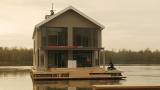 Constructing Floating Homes  Houses On Water  Zillow [upl. by Eidnarb]