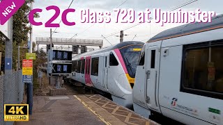 C2C Class 720 departs from Upminster 10th October 2023 [upl. by Tucky811]