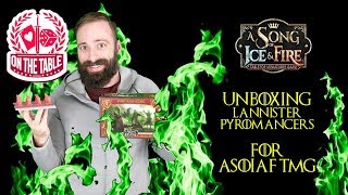 ASOIAF the miniatures game Lannister Pyromancer Unboxing [upl. by Erasmo]