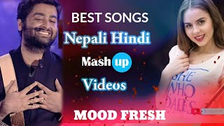 Nepali ♡ Hindi Mapshup  Hindi Nepali mixed songs collection by Nepali Singer 💖 Part 4 [upl. by Nashoma]