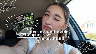 book shopping vlog  haul  barnes and noble [upl. by Linsk]