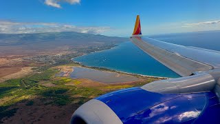 4K – Full Flight – Southwest Airlines – Boeing 7378 Max – KOAOGG – N8776L – WN1936 – IFS 885 [upl. by Wardle]