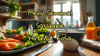 MENU SALUDABLE PARA TODA LA SEMANA [upl. by Ahtnamas]