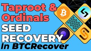 Seed Recovery for Bitcoin Taproot amp Ordinals Wallets with BTCRecover Ordinals Wallet Unisat Bitget [upl. by Seek]