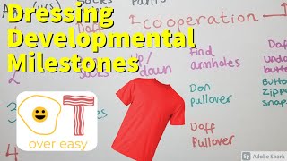 Pediatric Dressing Developmental Milestones [upl. by Olracnaig]