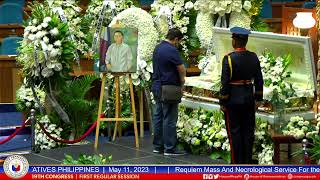 Requiem Mass And Necrological Service For the Late HON CARLOS M PADILLA [upl. by Carolle]