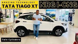 2023 Tata Tiago NRG iCNG XT detailed Walkaround  In English  Auto Quest [upl. by Rene218]