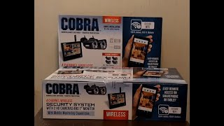 Cobra Surveillance System Unboxing [upl. by Elocaj343]