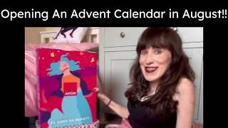 Opening An Advent Calendar in August [upl. by Attennot]