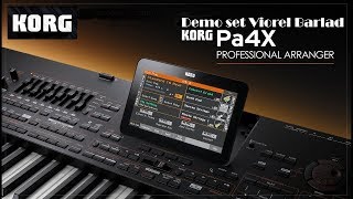 🔴 Korg Pa4x  Set Full 2017 Viorel Dura Barlad [upl. by Emirac]