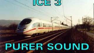 Anfahrsound Motoren eines ICE3 purer Sound [upl. by Midas]