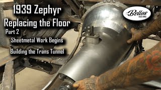 1939 Lincoln Zephyr  Replacing the Floor Part 2 [upl. by Beitz676]