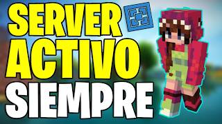 ✅Como HACER un SERVIDOR de ATERNOS SIEMPRE ACTIVO🤖 💎SERVER DE ATERNOS que NO SE CIERRA👈 Minecraft [upl. by Milewski]