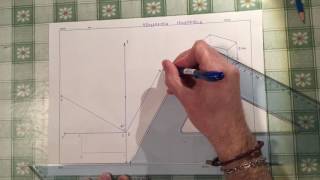 10 Assonometria Monometrica parallelepipedo [upl. by Streeter]