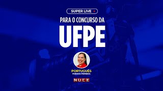 CONCURSO UFPE 2023 PORTUGUÊS  PARA TODOS OS CARGOS [upl. by Ardek]