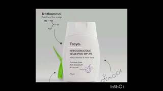 Traya ketoconazole shampoo ke fayde Traya ketoconazole shampoo bp 2 how to use [upl. by Ennovihs552]