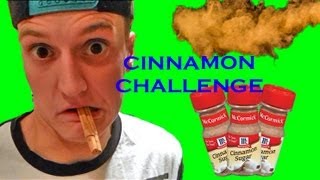 HORRIFIC Cinnamon Challenge  Philip Green [upl. by Aleel]