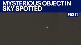 Mysterious drones spotted in SoCal [upl. by Branden665]