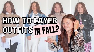 How to layer clothes for Autumn as a Petite woman under 5’4 Layering tips and tricks petitestyle [upl. by Otrebcire]