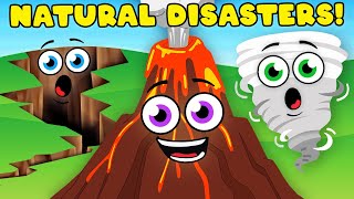 Learn ALL About Natural Disasters  Earth Science Compilation For Kids  KLT [upl. by Gallard446]