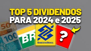 ATÉ 12 DE DIVIDEND YIELD MAIORES PAGADORAS DE DIVIDENDOS PARA 2024 E 2025 SEGUNDO OS ANALISTAS [upl. by Bandeen]