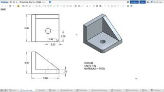 Learn Onshape  Project 1  Overview of Featured Based Modeling [upl. by Yliram]