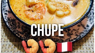 Menú del Dia 🥘 Chupe de Camarones 🍤🍤🇵🇪 [upl. by Nwahser]