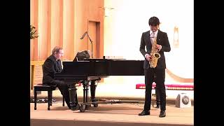 Paul Creston Saxophone Concerto Op 26 Version for Saxophone and Piano II Meditative [upl. by Marja850]