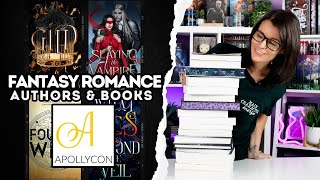 Countdown to Apollycon📚  Over 25 Fantasy Romance Recommendations [upl. by Mcguire]