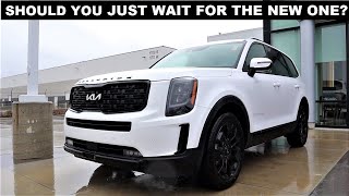 2022 Kia Telluride SX Prestige Nightfall Should You Just Wait For The New Telluride [upl. by Sandy373]