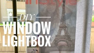 DIY Window Lightbox [upl. by Tedd]