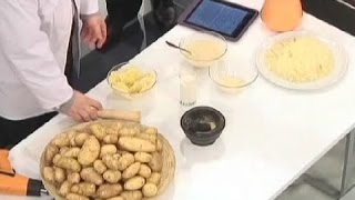 Картофельное пюре  польза и вред Как правильно приготовить Картофельное пюре рецепт [upl. by Aticilef]