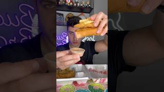 Enjoying some Raising Canes 🍗 raisingcanes mukbang [upl. by Wilhelm949]