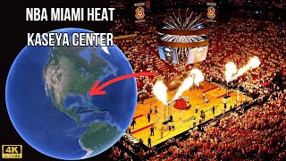 Are You Ready For A Tour of The NBA Miami Heats Kaseya Center On Google Earth [upl. by Scheer]