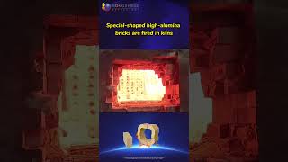 Specialshaped refractory bricks are fired in the kiln refractory manufacturer over 20 yearskiln [upl. by Delbert]