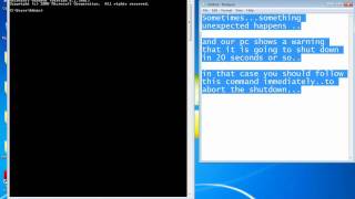 How to Cancel Auto Shutdown using Command [upl. by Arahsit]