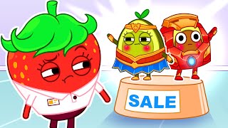 Superheroes Play Hide and Seek in the Clothes Shop  Funny Stories for Kids by Pit amp Penny 🥑 [upl. by Charters692]