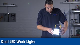 Diall LED Work Light Screwfix [upl. by Bonnette617]