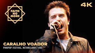 Caralho Voador in 4K  Faith No More Pinkpop Festival Nethrelands 1995 faithnomore 4k [upl. by Vasta]