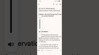 LTE Retainability KPI VoLTE Call Drop  timetotrigger [upl. by Durwin]