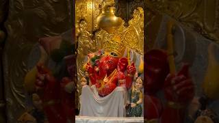 Blissful Ganpati Darshan 🙏 Om Gan Ganpataye Namah ytshorts ganesha [upl. by Jaunita612]