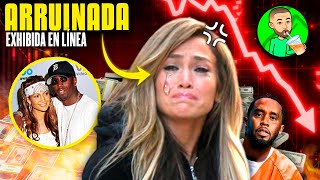 JENNIFER LOPEZ ARRUINADA por sus VIDEOS VIRALES con DIDDY TERMINÓ EXHIBIDA Y HUMILLADA [upl. by Airrat]