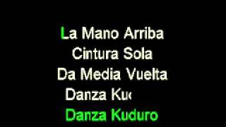 Don Omar Feat Lucenzo Danza Kuduro Karaoke [upl. by Ylro552]