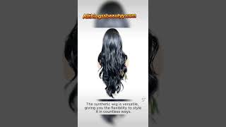 hairwigs wigs explore syntheticwigs tiktokvideo tiktokshop [upl. by Lazos]