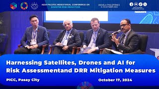 Harnessing Satellites Drones and AI for Risk Assessment and DRR Mitigation Measures [upl. by Lemon]